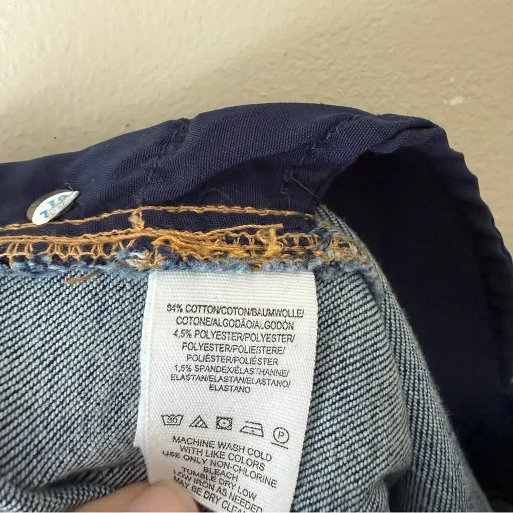 Free People | High Rise Jeggings Jeans Raw Frayed Hem Deep Indigo Size 28 NWT